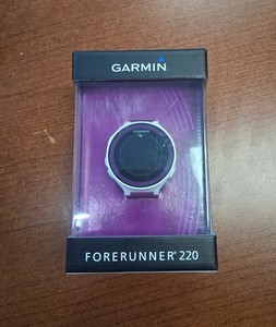 GARMIN FORERUNNER 220 VIOLET GPS SPORT WATCH RUNNING TRAINING 2013 RARE NIB NEW