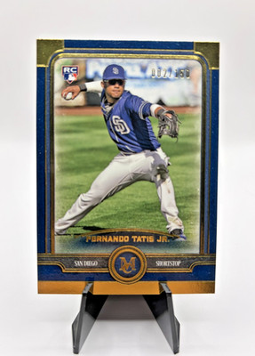 2019 Topps Museum Collection Fernando Tatis Jr Sapphire /150 RC #87 Padres
