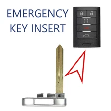 B106 Emergency Key Blade FOR Cadillac Chevrolet 2008-2014 PN: 25995382