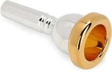 Bach 341 Classic Series Silver-plated Large Shank Trombone Mouthpiece with