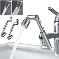 Universal 1440 Sink Faucet Aerator Extension Swivel Faucet Extender 2 Pack, ...
