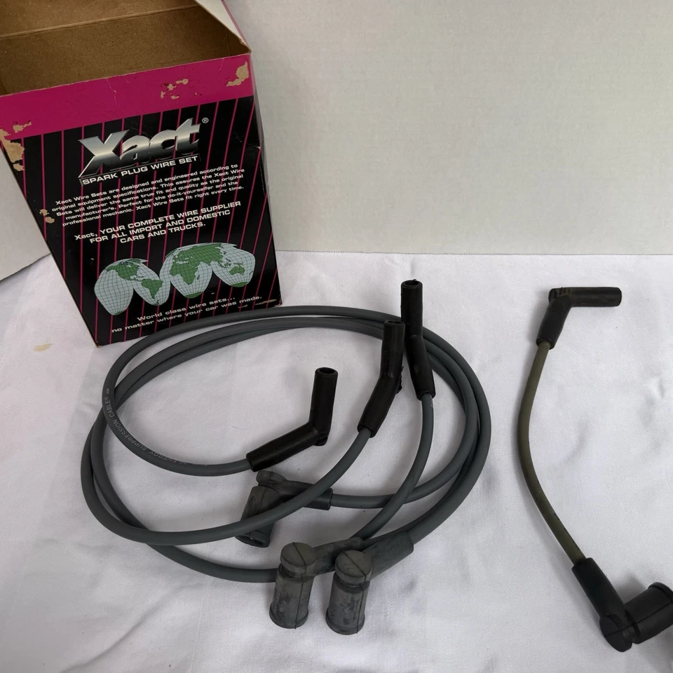 Y2K 2000 年代复古 Xact 火花塞 3339 丰田雷克萨斯 Pontiac Vibe 全新带盒 — 第 4/4 张图片