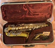 Vintage Musical Instrument, Saxophone, Armstrong, In Case, Nice, Music, Notes