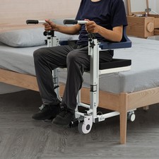 136kg/299.83lbs Hydraulic Patient Lift Nursing Chair Patient Transfer Chair 180 