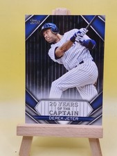 2020 Topps Update 20 Years of the Captain Black /299 Derek Jeter HOF 