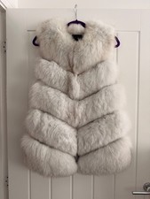 Trend Studio London Fox Fur Gilet