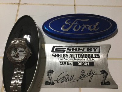 Ford Cobra Watch & Proto Type Shelby CSM No. Plack