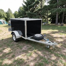 New Camping Trailer  6X4 Box Van Trailer Apache Mini Cube 64  UK Manufactured