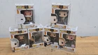 Lot of (6) The Walking Dead Funko Pop Television 153, 156, 390, 544, 576, 891
