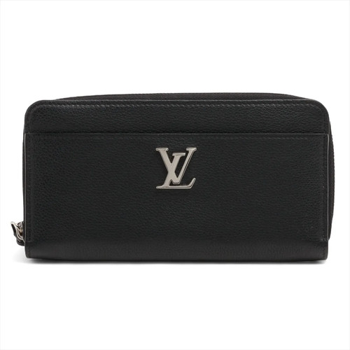 Louis Vuitton LV Logo Zippy Rock Me M62622 Noir Zip Round Wallet There was an RF
