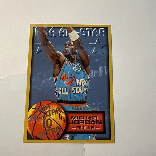 1996/97 Fleer Michael Jordan NBA All-Stars #282 Chicago Bulls Basketball