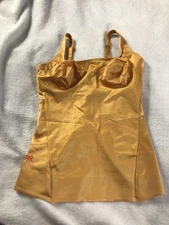 NEW Ruby Ribbon Simply Smooth Pocket Cami UMBER size 34 nylon spandex blend