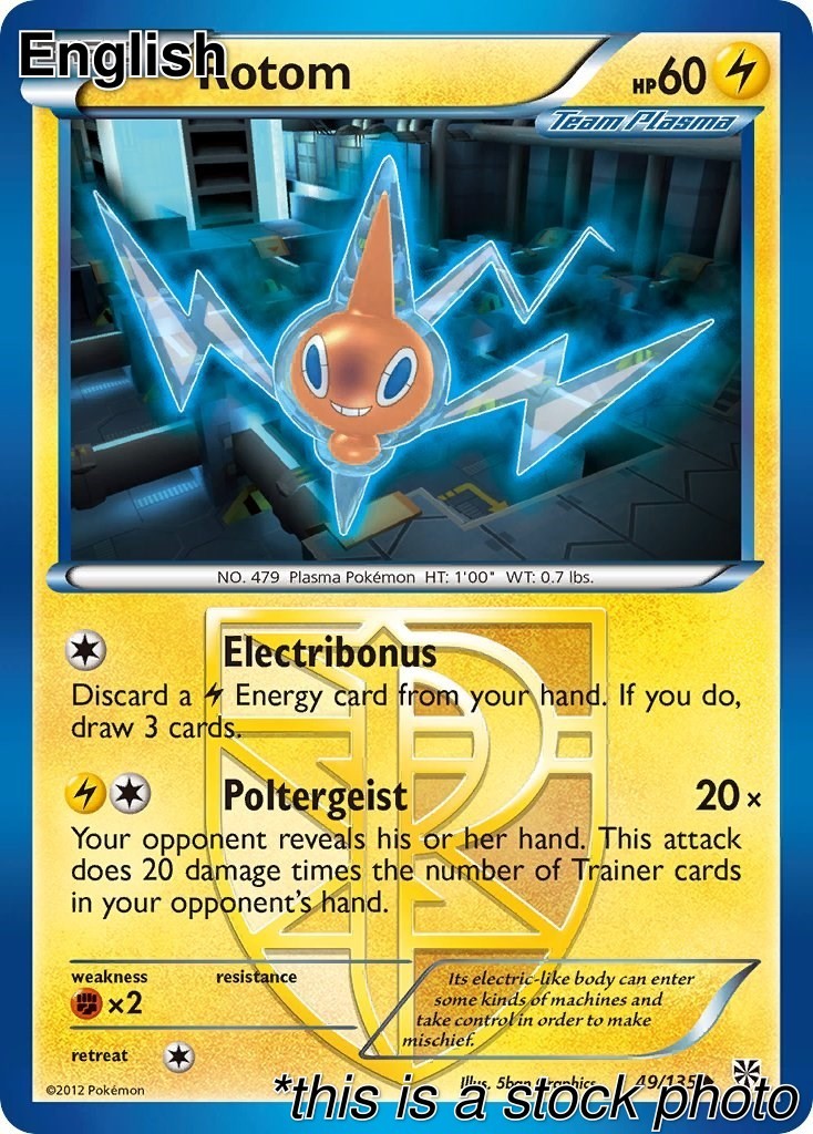 Rotom (Team Plasma) [ LP - Plasma Storm 49/135]