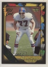 1991 Wild Card 10 Stripe Karl Mecklenburg #30 0v2