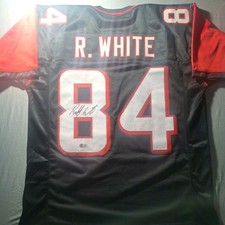 Roddy White Signed Autographed Jersey Bas Beckett Coa 2W165557