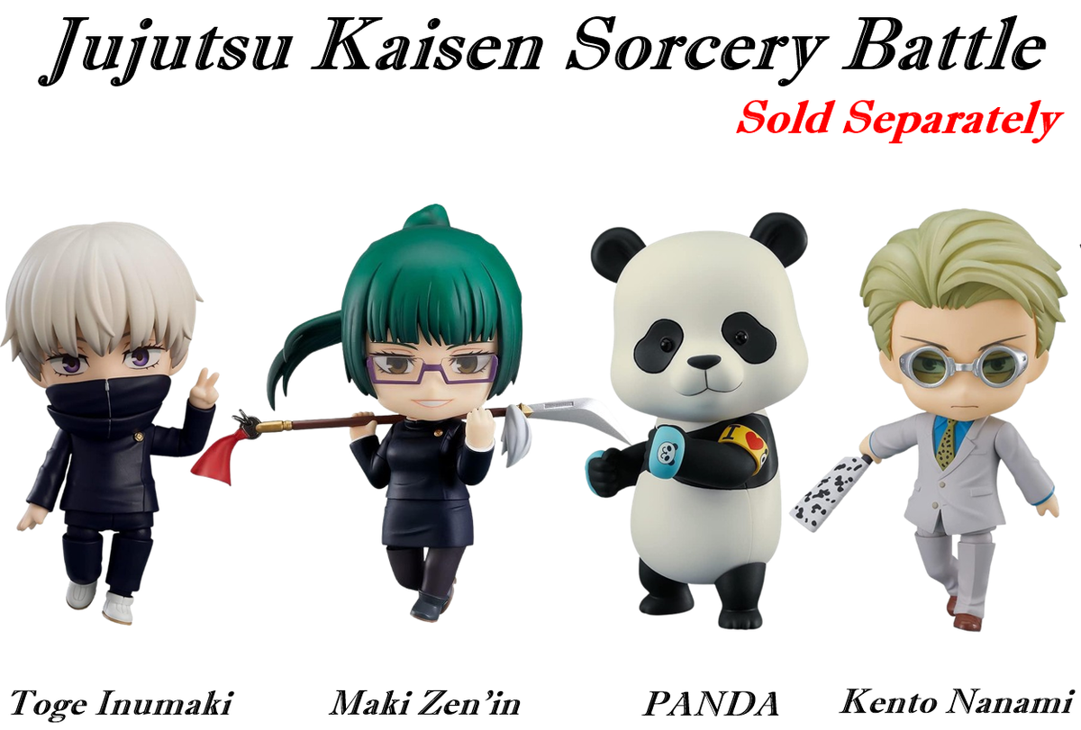 nendoroid Jujutsu Kaisen Sorcery Battle Toge Inumaki Maki Zen'in