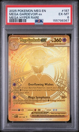 Mega Gardevoir ex graded PSA 6 for sale on eBay