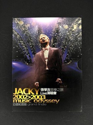 Jacky Cheung 2002-2003 Music Odyssey Grand Finale 張學友 音樂之旅 Live演唱會 3cd 白金紀念版