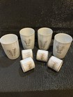 Rare Fukagawa Arita "Gold Bamboo" 4 oz tumblers crafted in Japan — photo 1