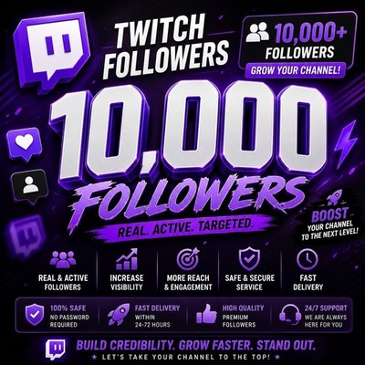 10,000 followers