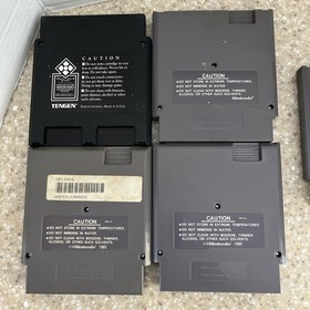 Nintendo NES Lot Of 7 Games Wrestle Mania Total Recall