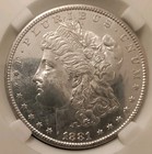 1881-S $1 Morgan Silver Dollar MS-66 — photo 2