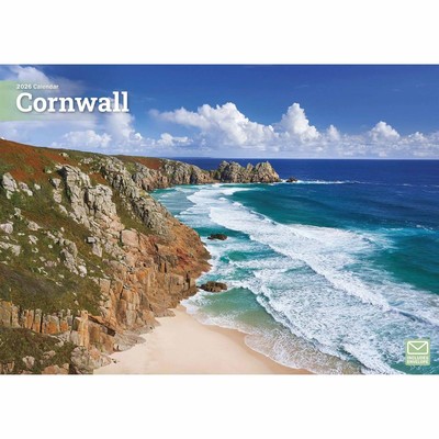 Cornwall 2026 A4 Wall Calendar
