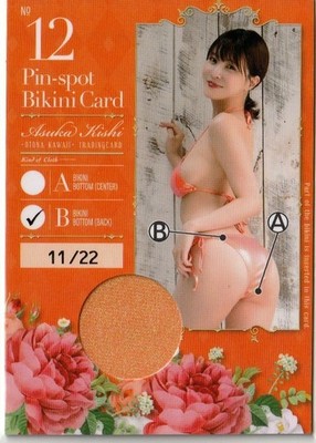 Asuka Kishi Vol.1 Pin-spot BIKINI Card WooHoo 11/22 Japan Gravure Idol