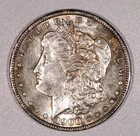 1900-O Morgan SILVER One-Dollar Coin, Very Fine Condition
