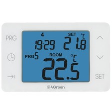 TERMOSTATO DIGITALE A BATTERIA TOUCHCSCREEN CRONOTERMOSTATO PER CALDAIA 4G001700