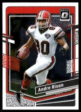 Andre Rison 2023 Donruss Optic #7 Falcons NFL READ FREE SHIPPING AutographDen