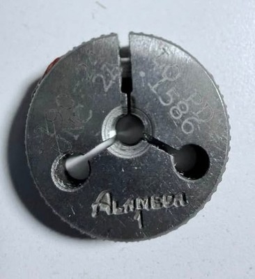 Alameda .190-24 UNC-2A LO PD .1586 Thread Ring Gage