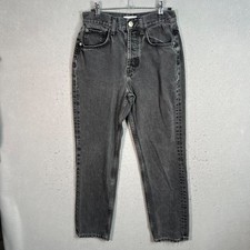 Zara Womens High-Waisted Grey Denim Jeans Size 2 Straight Leg