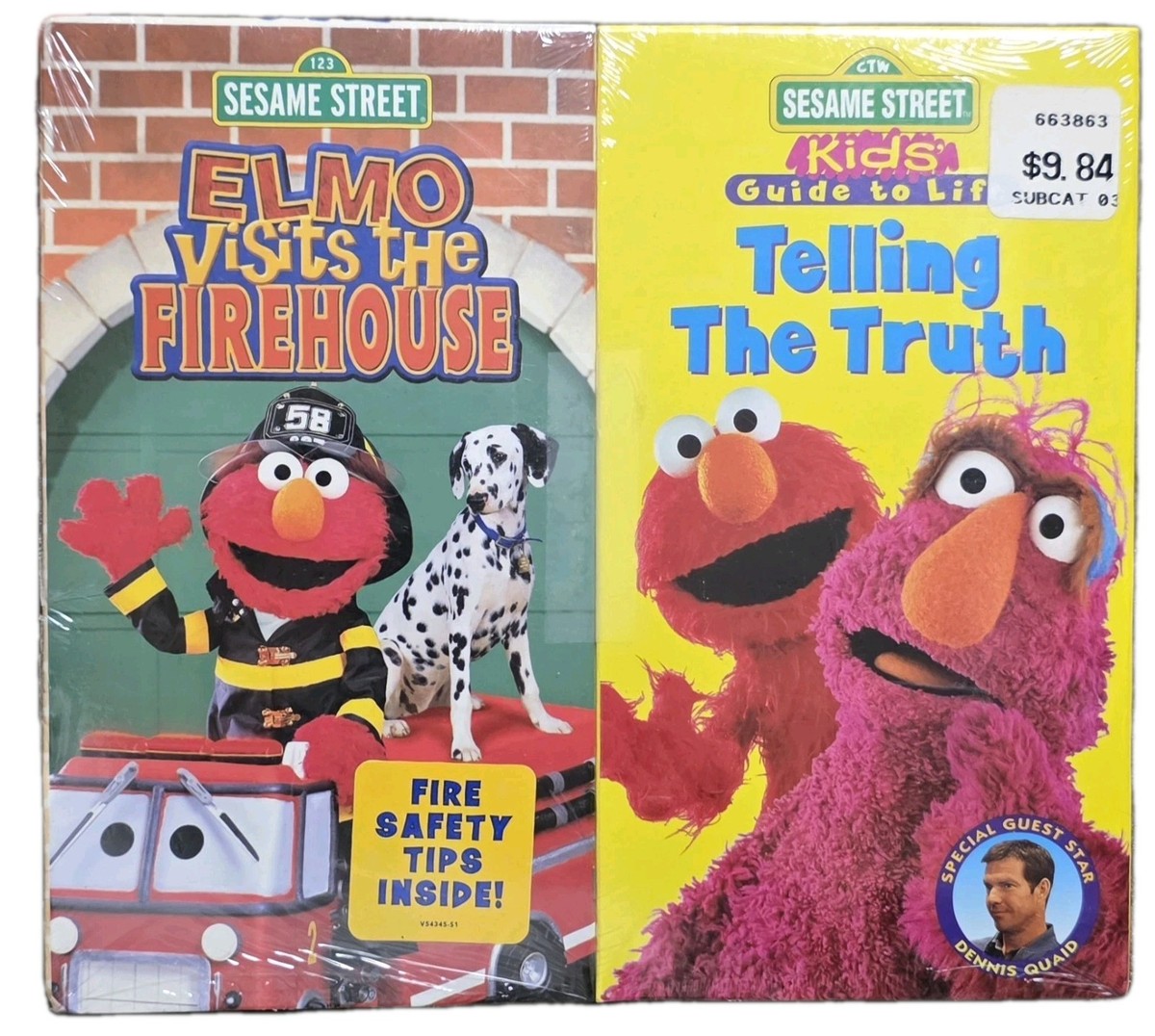 Elmo Visits the Firehouse (VHS, 2002) for sale online | eBay