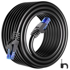 Ethernet Cable 20m Cat 6, Internet Cable High Speed 1000Mbps , 24 AWG