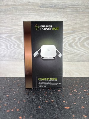 Duracell Charger Powermat Portable Battery iPod iPhone Wireless 5V Micro USB
