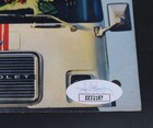 Louis Armstrong/Ed Sullivan/Jerry Stiller + Signed Chevy Ad Auto JSA ZJ23807 — photo 5