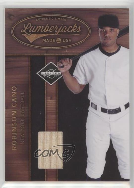 2011 Panini Limited Lumberjacks Bats 232/299 Robinson Cano #4 q9p