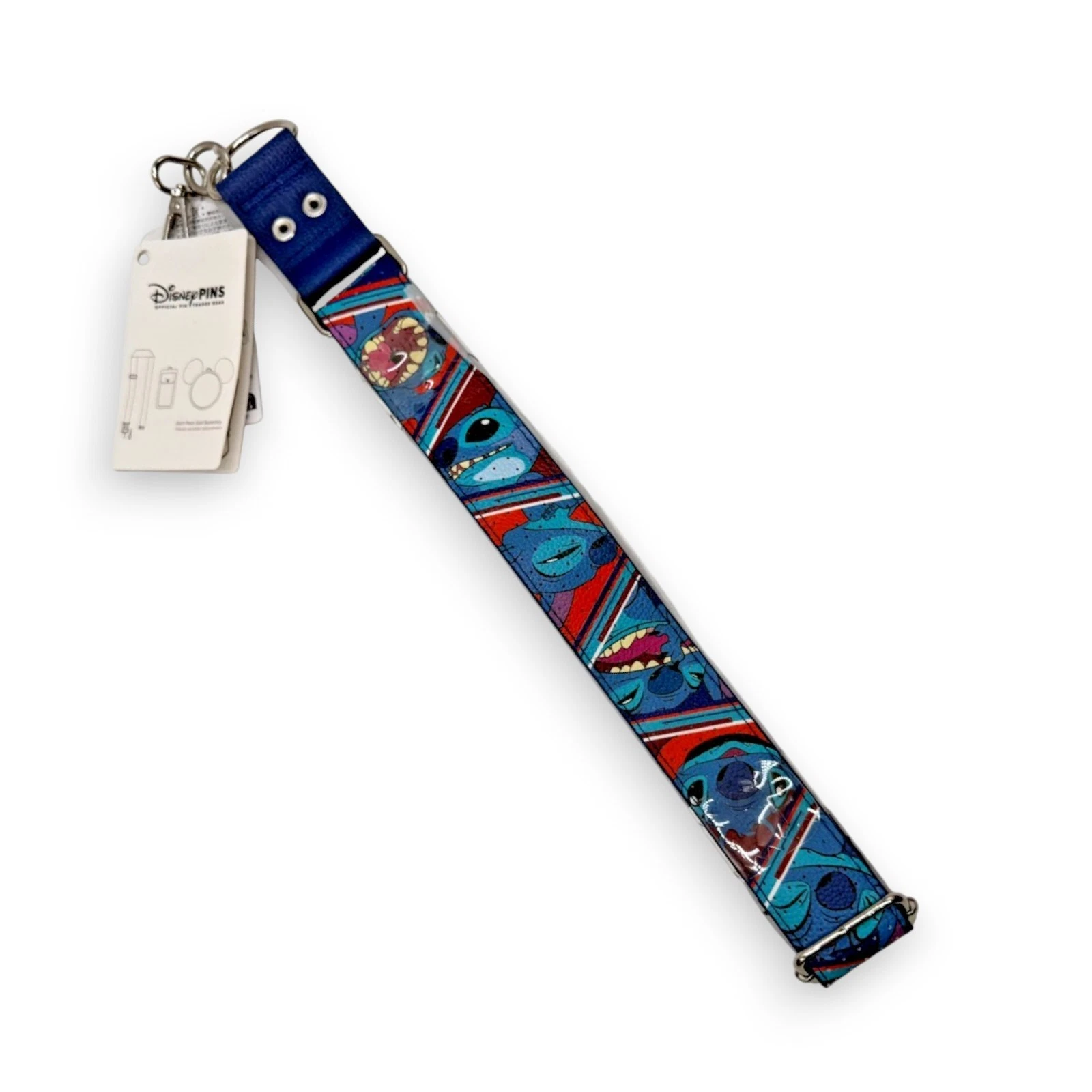 Disney Parks STITCH LILO Pin Strap Pin Trading Gear Belt Strap Accessory New