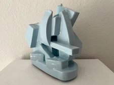 One Abstract Sculpture Constructivism Cubism Modern Art Influenced OOAK Original