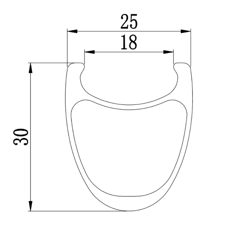 700C 30mm Deep Clincher Carbon Bike Wheelset Novatec A291SB-SL F482SB-SL 20H 24H - Image 2 of 4