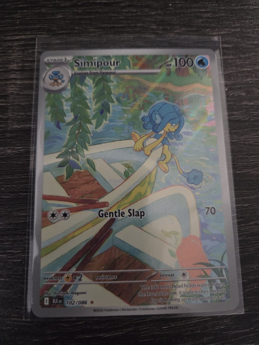 simipour pokemon card value Trading Game Paradox Rift Single Card Uncommon 42 not actual card. Simipour #69 Prices | Pokemon