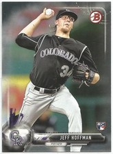 Jeff Hoffman Colorado Rockies 2017 Bowman Baseball Rookie Card