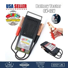 6V 12V Car Battery Load Tester Voltmeter 100Amp Analyzer 5 Seconds Fast Test us 