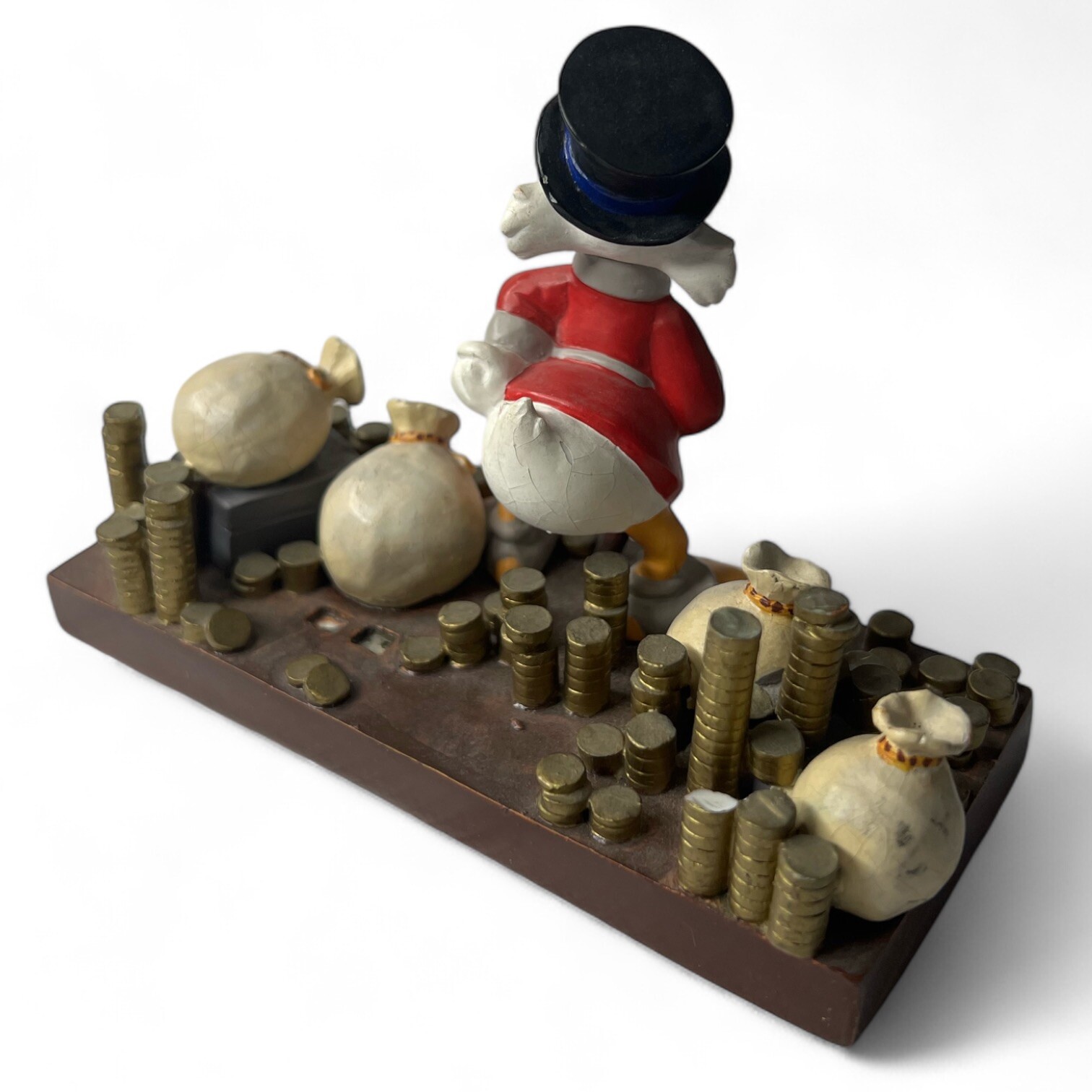 Scrooge McDuck Business Card Holder (Desk Accessory) Carl barks