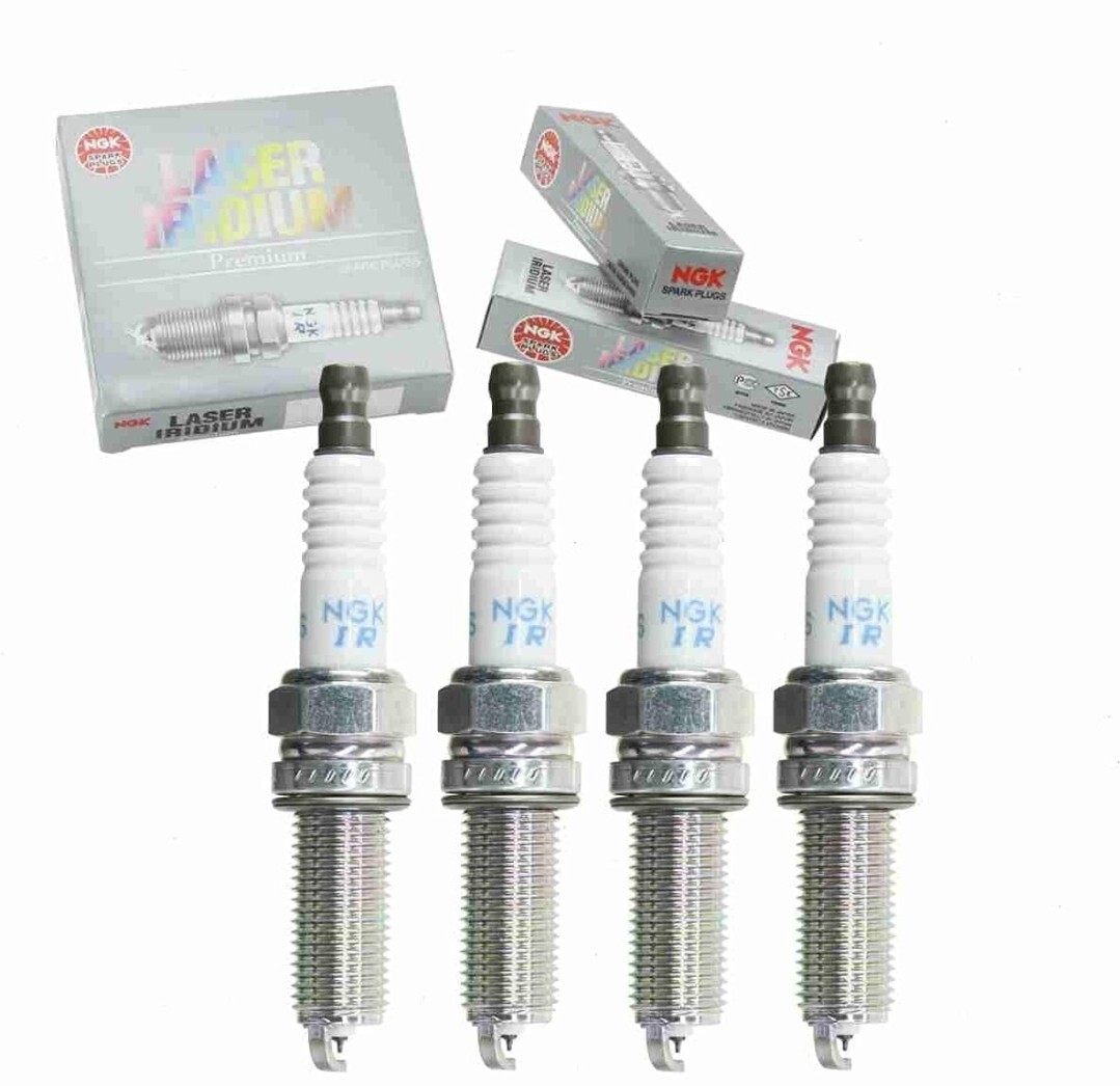 NGK Spark Plug 3657 4-PACK Laser Iridium IZFR5K11 14mm Copper Core, HR 5