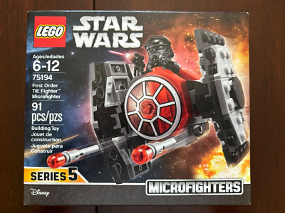 LEGO Star Wars: First Order TIE Fighter Microfighter (75194) - New