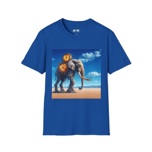 Sal Elephant T-Shirt, Surreal Art Tee, Unisex Graphic Tee, Softstyle - Picture 34 of 41