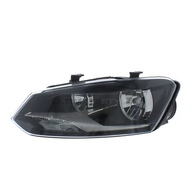 VW ポロ 6R 純正 both lights Headlight VW Polo Mk5 6R 2009-2015 Twin Reflector Headlamp