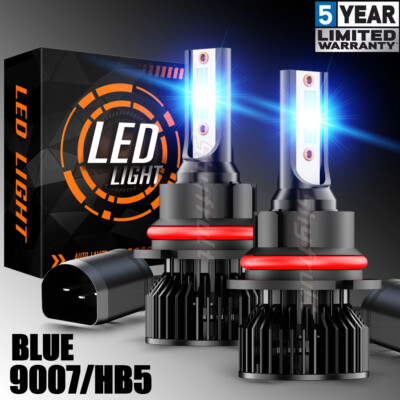 9007 HB5 LED Headlight Bulbs - High/Low Beam For Ford F-150 1992-2003, F-250 1992-1999